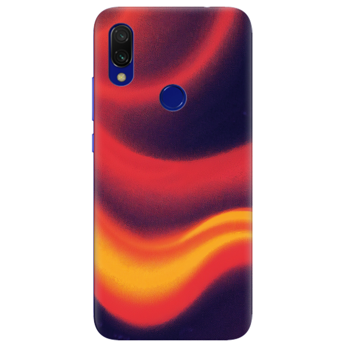 Чохол для Xiaomi Redmi 7 Fiery Waves - фото 1 - Чохли для телефонів