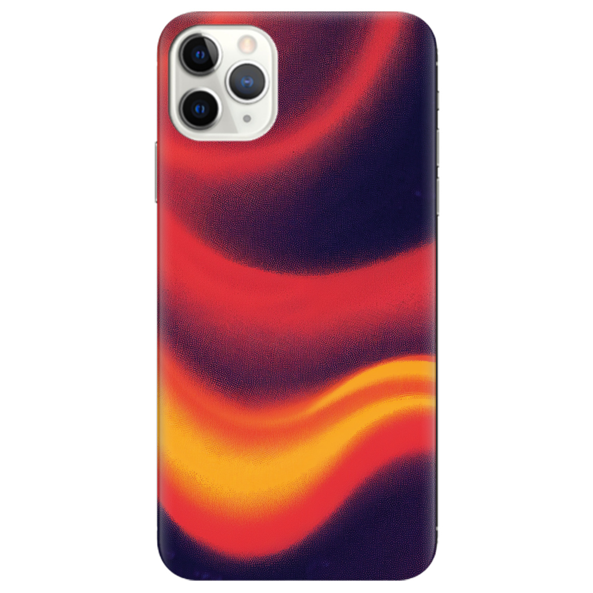Чохол для Apple iPhone 11 Pro Max Fiery Waves - фото 1 - Чохли для телефонів