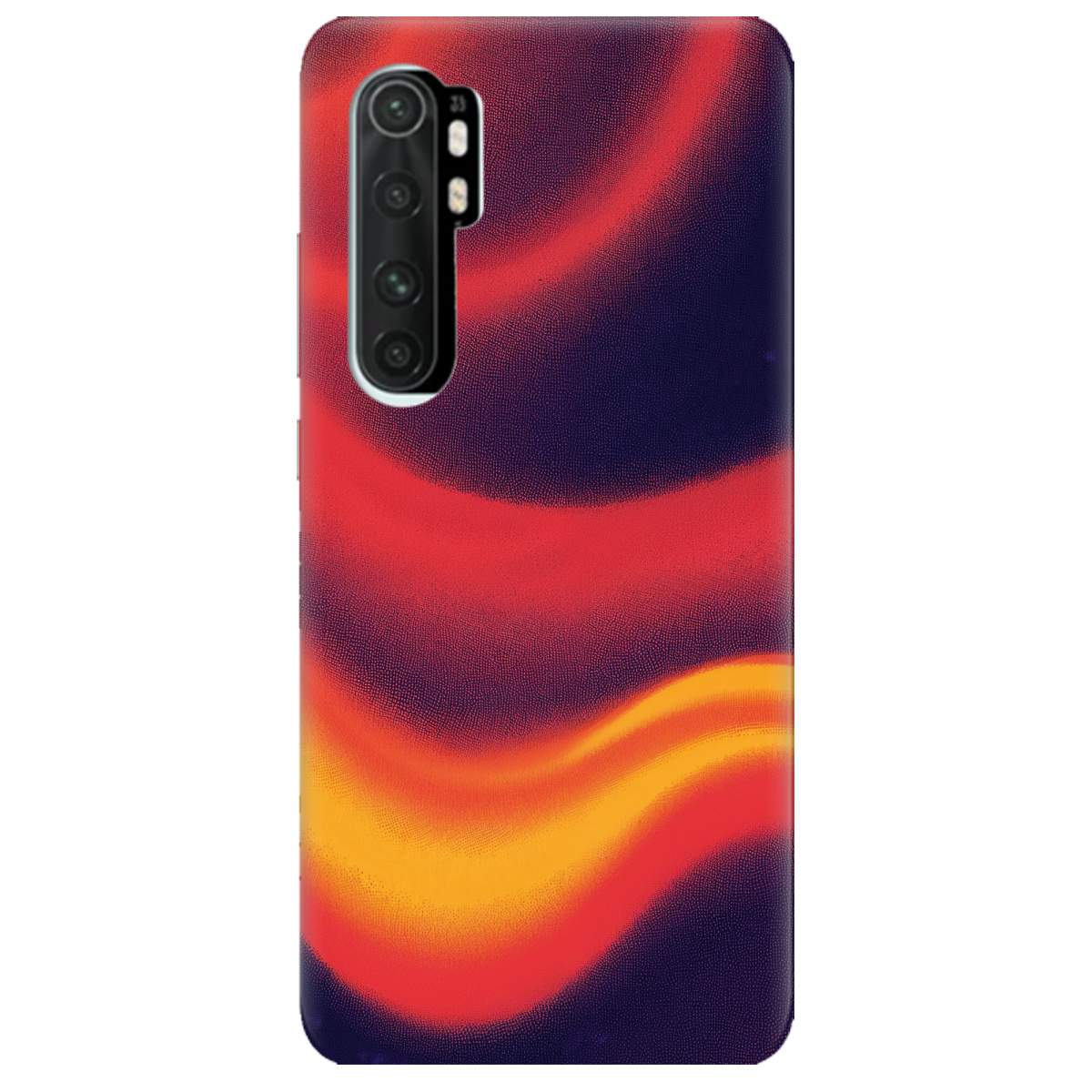 Чохол для Xiaomi Mi Note 10 Lite Fiery Waves - фото 1 - Чохли для телефонів