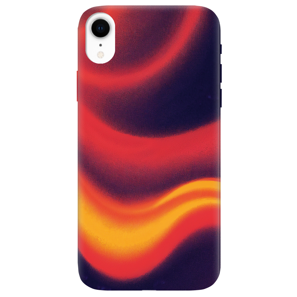 Чехол для Apple iPhone XR Fiery Waves - фото 1 Чехол для Apple iPhone XR Fiery Waves - фото 1 - Чехлы для телефонов