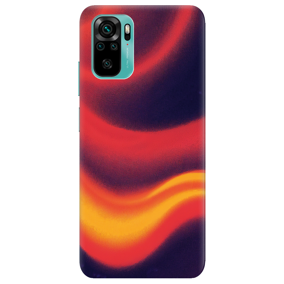 Чехол для Xiaomi Redmi Note 10s Fiery Waves - фото 1 - Чехлы для телефонов