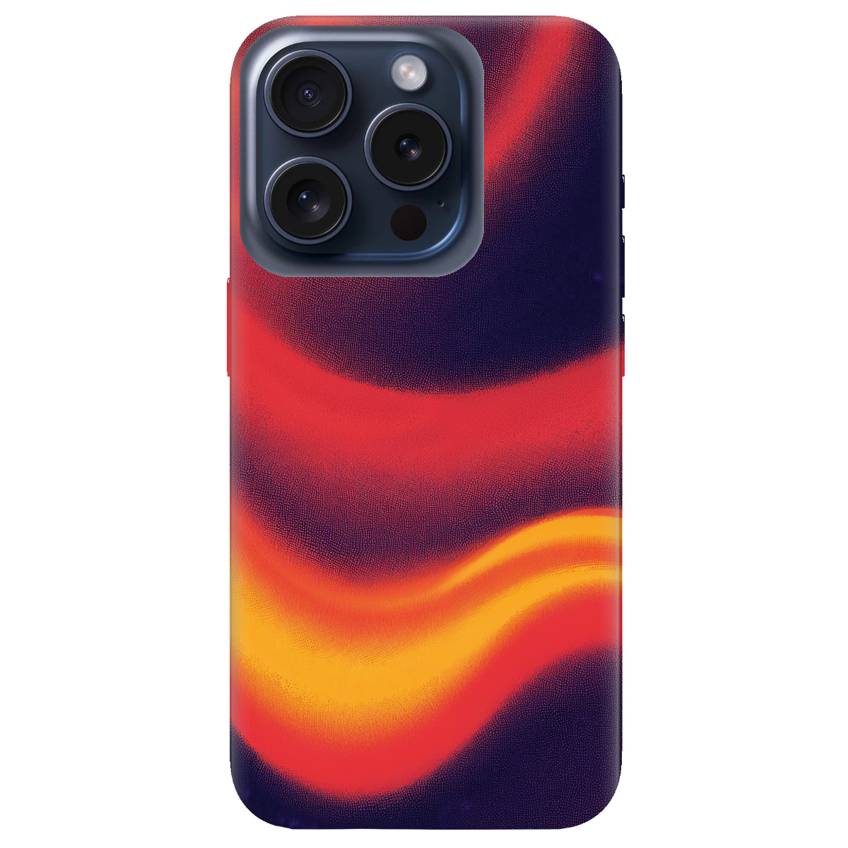 Чехол для Apple iPhone 15 Pro Max Fiery Waves - фото 1 Чехол для Apple iPhone 15 Pro Max Fiery Waves - фото 1 - Чехлы для телефонов