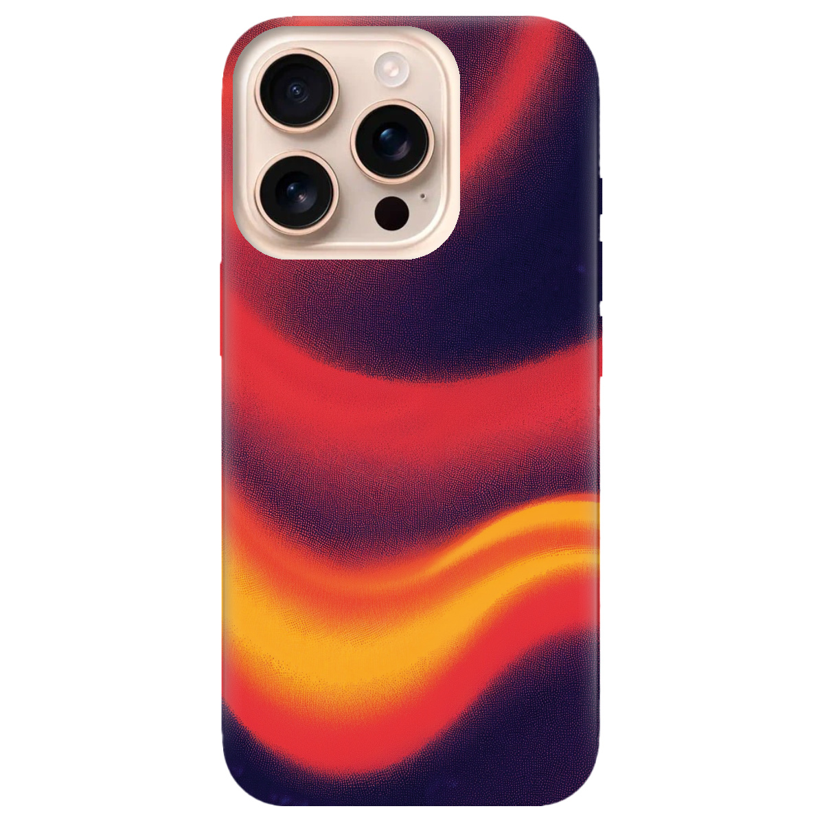Чехол для Apple iPhone 16 Pro Max Fiery Waves - фото 1 Чехол для Apple iPhone 16 Pro Max Fiery Waves - фото 1 - Чехлы для телефонов