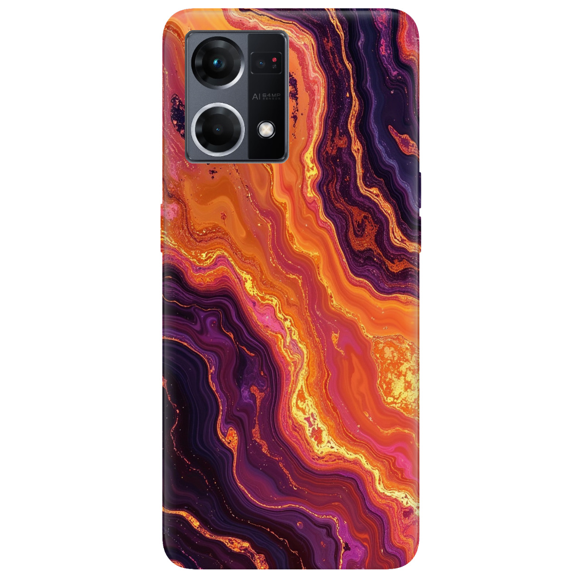 Чехол для Oppo Reno  7 4G Vivid Rift - фото 1 - Чехлы для телефонов