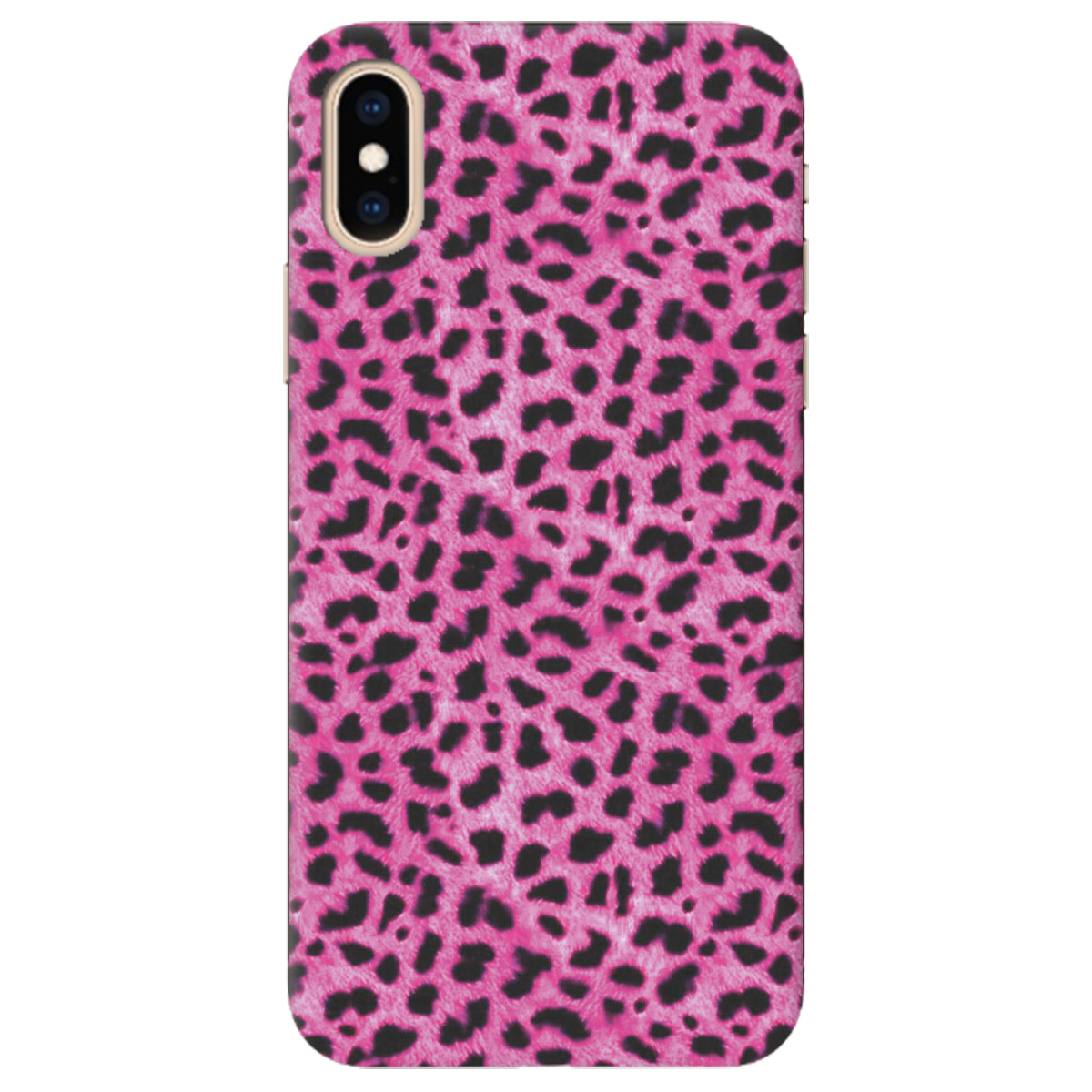 Чохол для Apple iPhone XS Pink Leopard - фото 1 Чохол для Apple iPhone XS Pink Leopard - фото 1 - Чохли для телефонів