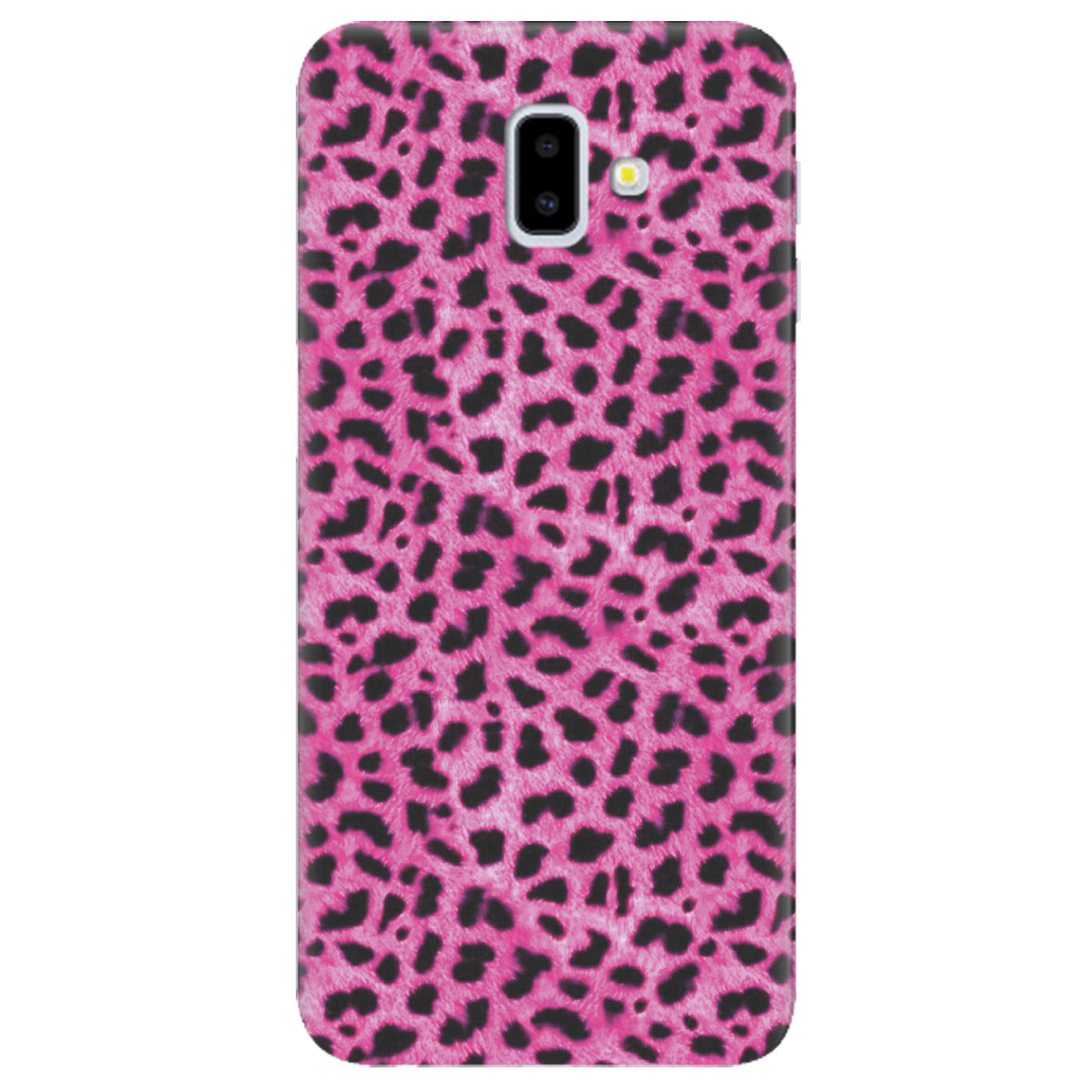 Чехол для Samsung Galaxy J6 Plus 2018 Pink Leopard - фото 1 - Чехлы для телефонов