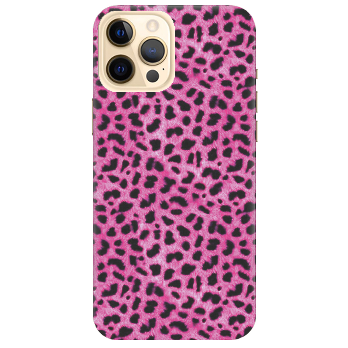 Чохол для Apple iPhone 12 Pro Max Pink Leopard - фото 1 - Чохли для телефонів