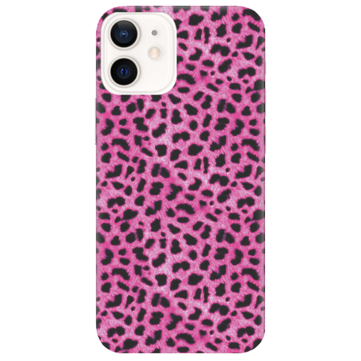 Чохол для Apple iPhone 12 Pink Leopard - фото 1 - Чохли для телефонів