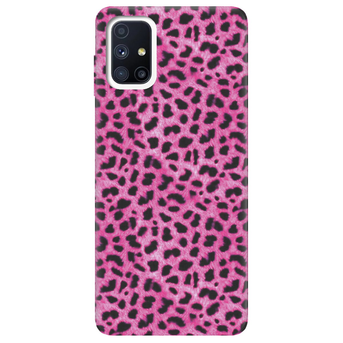 Чехол для Samsung Galaxy M51 Pink Leopard - фото 1 - Чехлы для телефонов