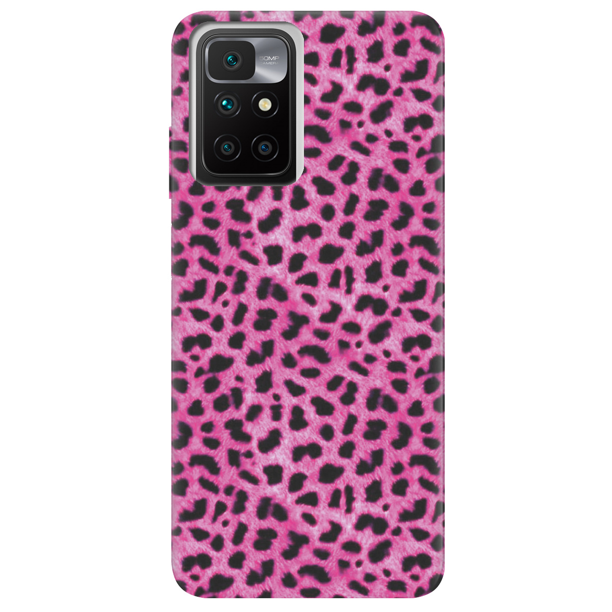 Чехол для Xiaomi Redmi 10 Pink Leopard - фото 1 - Чехлы для телефонов