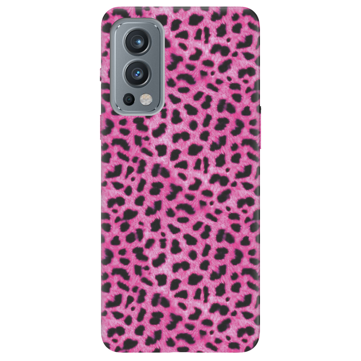 Чехол для OnePlus Nord 2 5G Pink Leopard - фото 1 - Чехлы для телефонов
