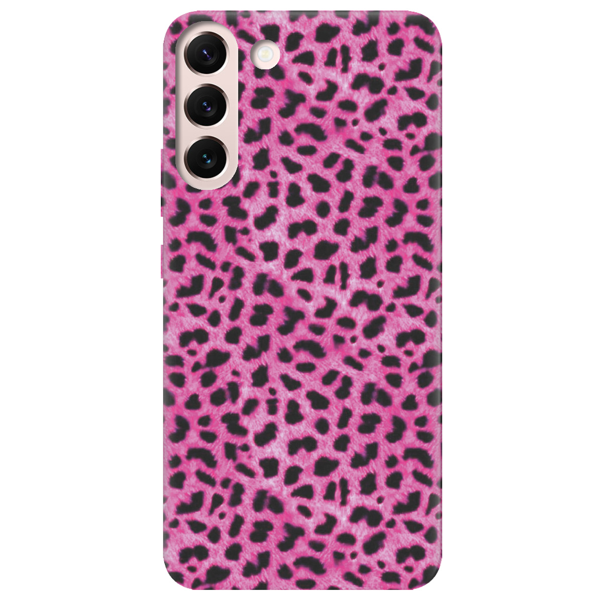 Чехол для Samsung Galaxy S22 Pink Leopard - фото 1 - Чехлы для телефонов