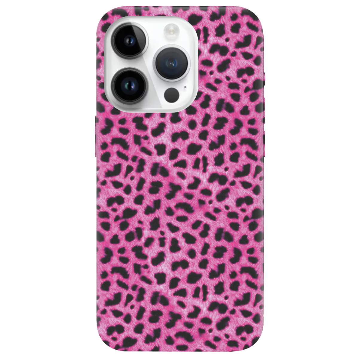 Чехол для Apple iPhone 14 Pro Pink Leopard - фото 1 - Чехлы для телефонов
