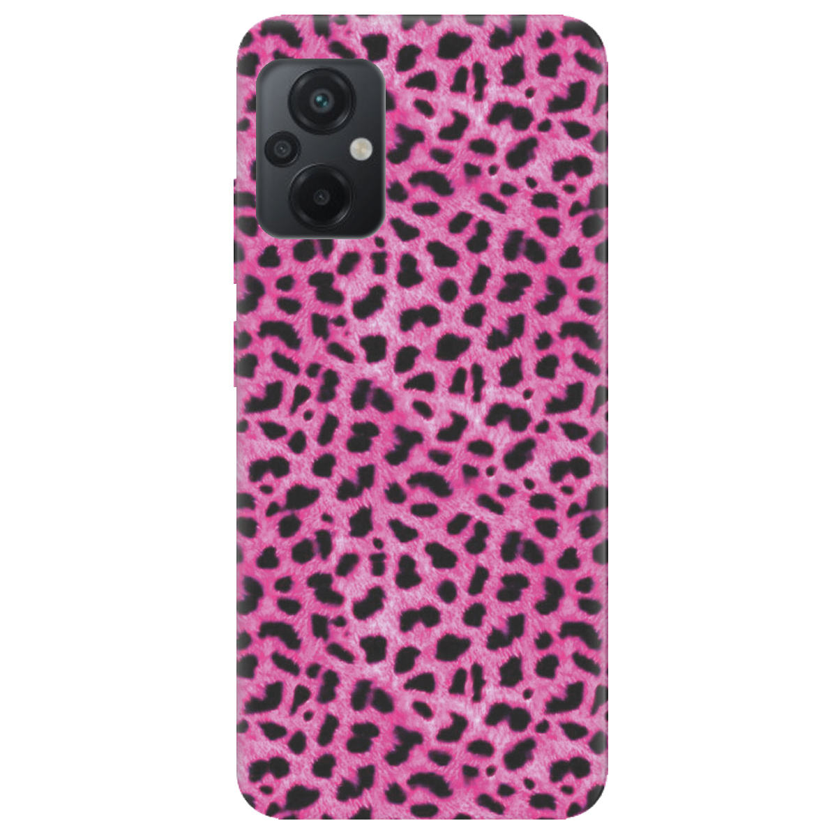 Чехол для Xiaomi Poco M5 Pink Leopard - фото 1 - Чехлы для телефонов