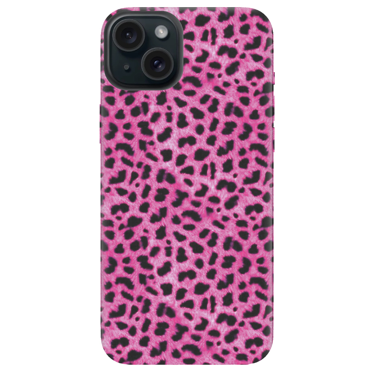 Чехол для Apple iPhone 15 Pink Leopard - фото 1 - Чехлы для телефонов