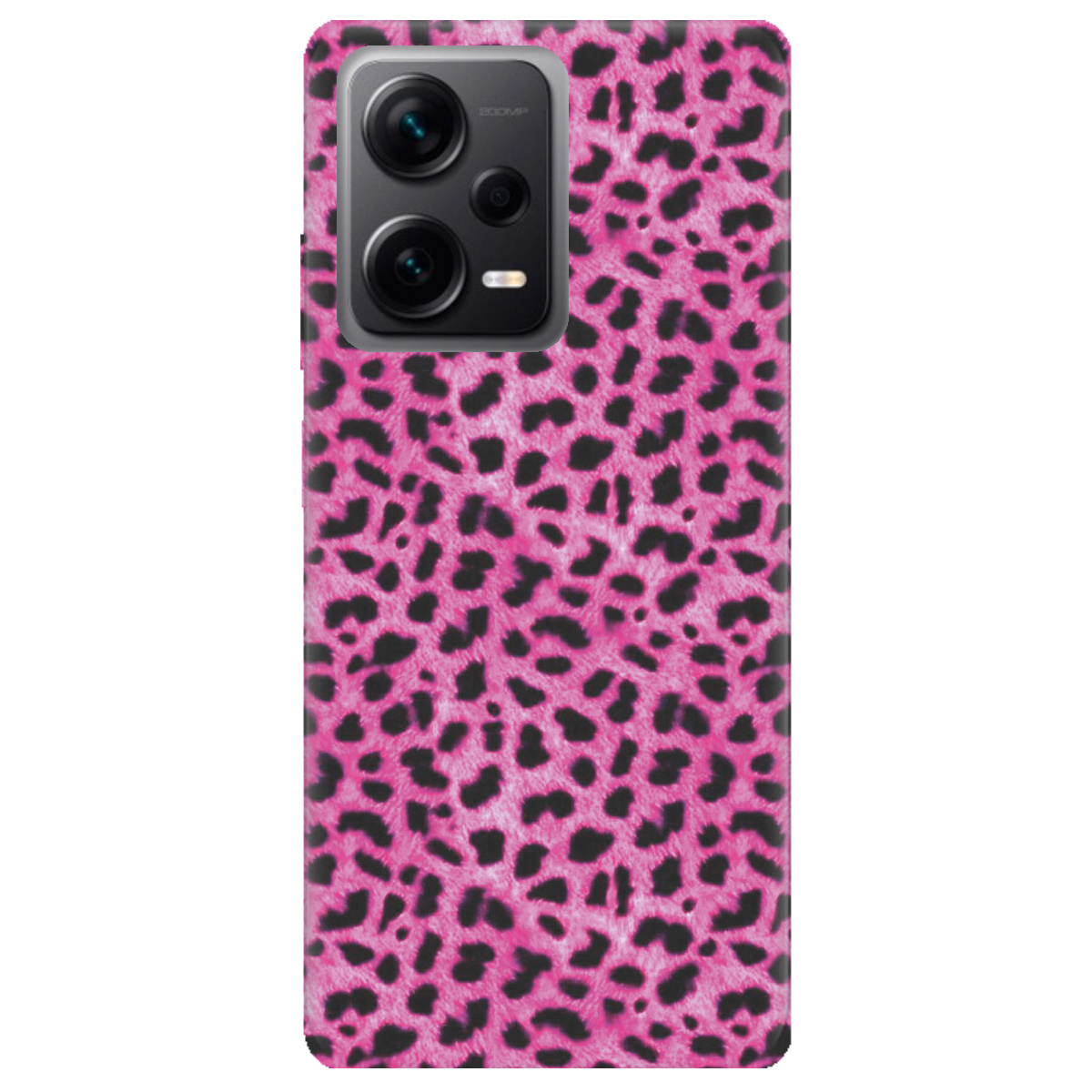 Чехол для Xiaomi Redmi Note 12 Pro + 5G Pink Leopard - фото 1 - Чехлы для телефонов