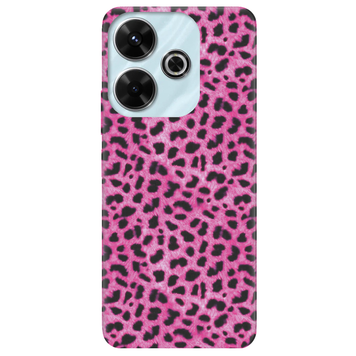 Чохол для Xiaomi Poco M6 4G Pink Leopard - фото 1 - Чохли для телефонів