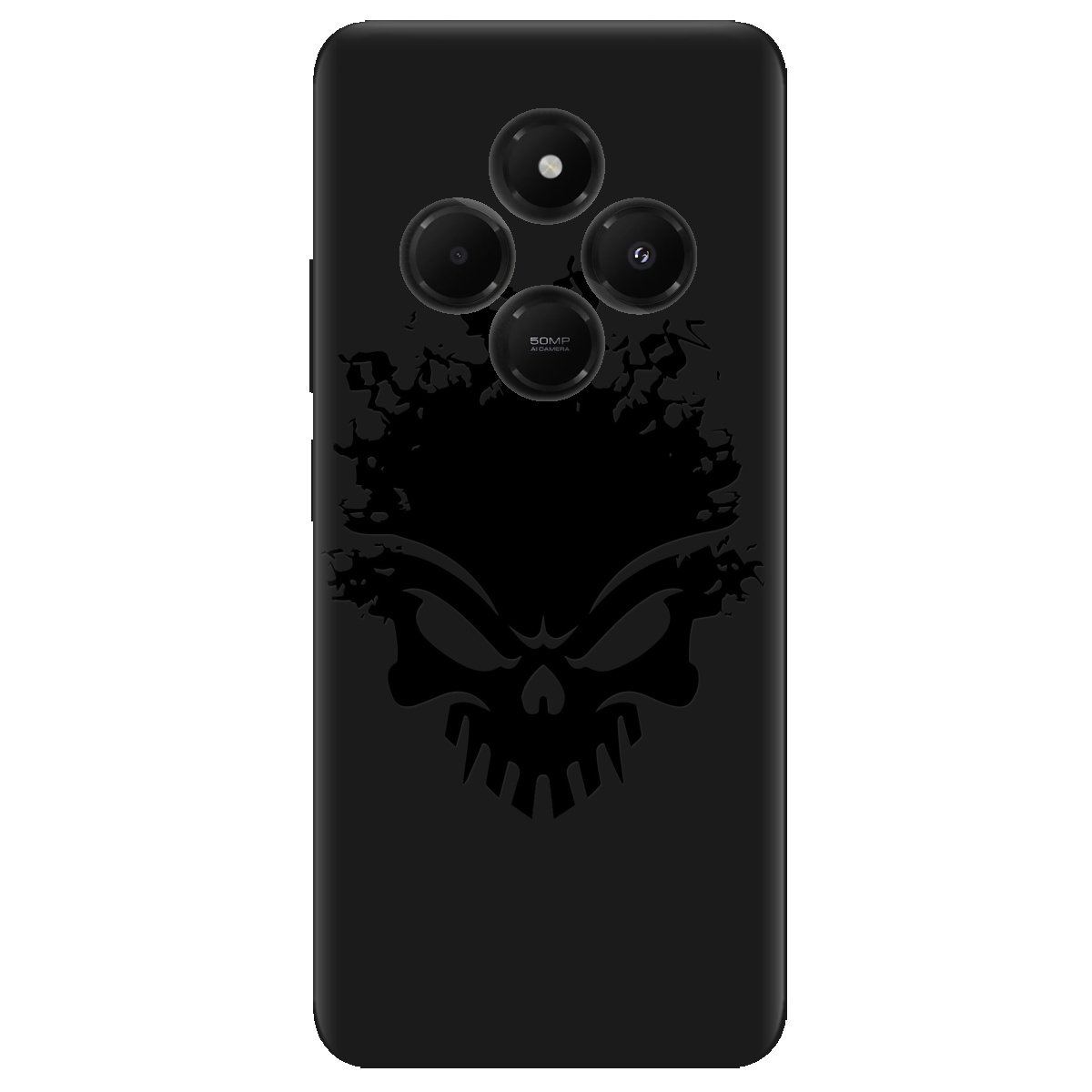 Чехол для Xiaomi Redmi 14C черный матовый soft touch Ugolek - фото 1 - Чехлы для телефонов