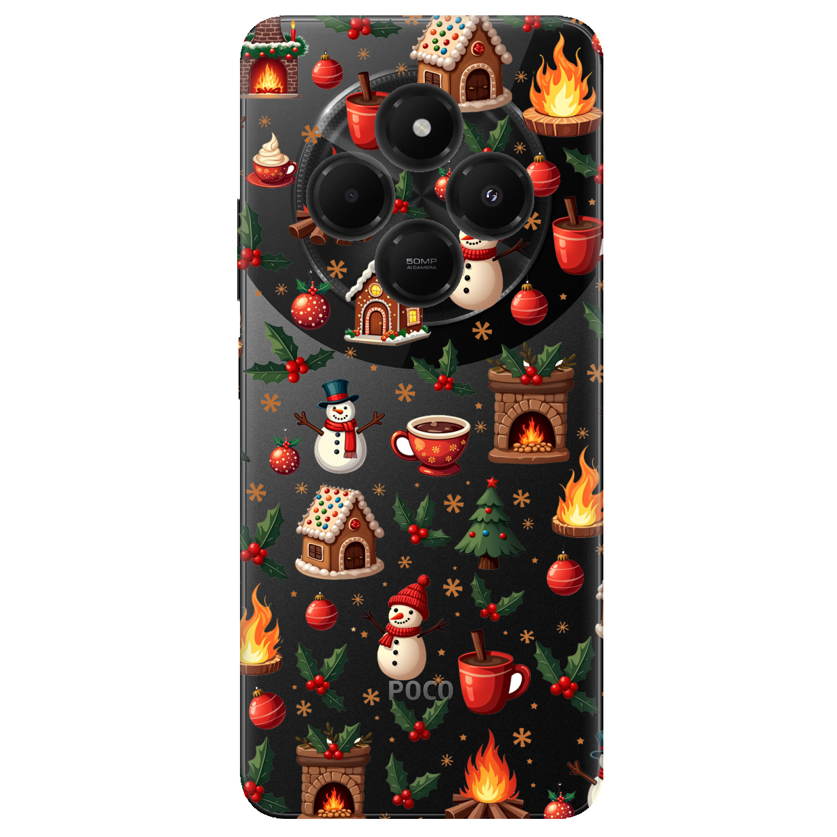 Чохол для Xiaomi Redmi 14C Festive Glow - фото 1 Чохол для Xiaomi Redmi 14C Festive Glow - фото 1 - Чохли для телефонів
