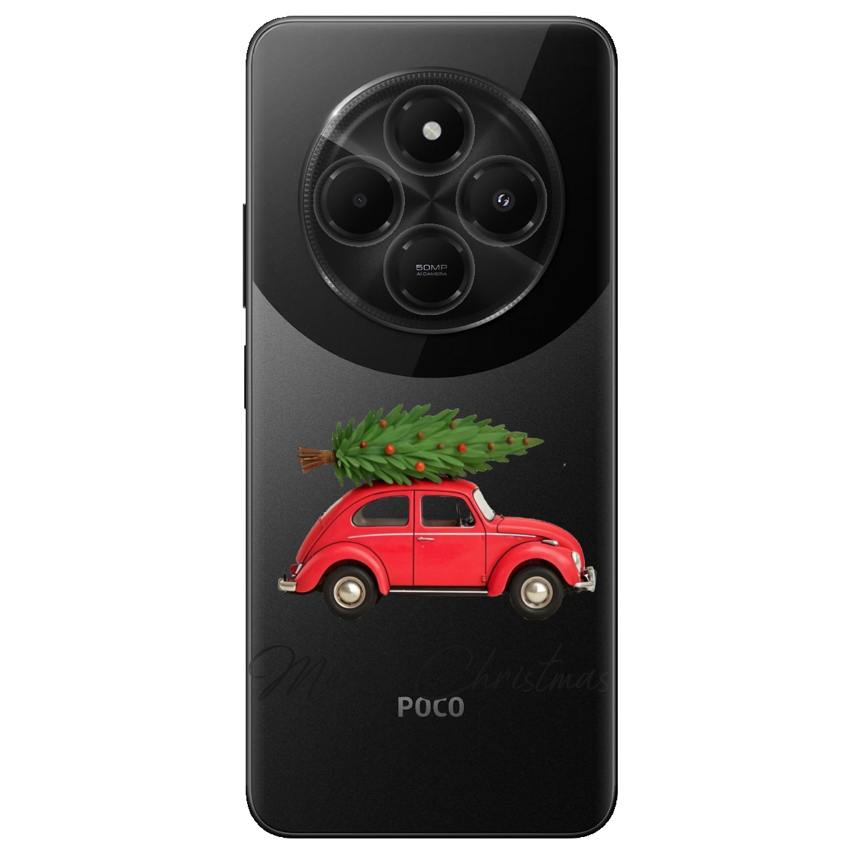 Чохол для Xiaomi Redmi 14C Christmas on Wheels - фото 1 - Чохли для телефонів