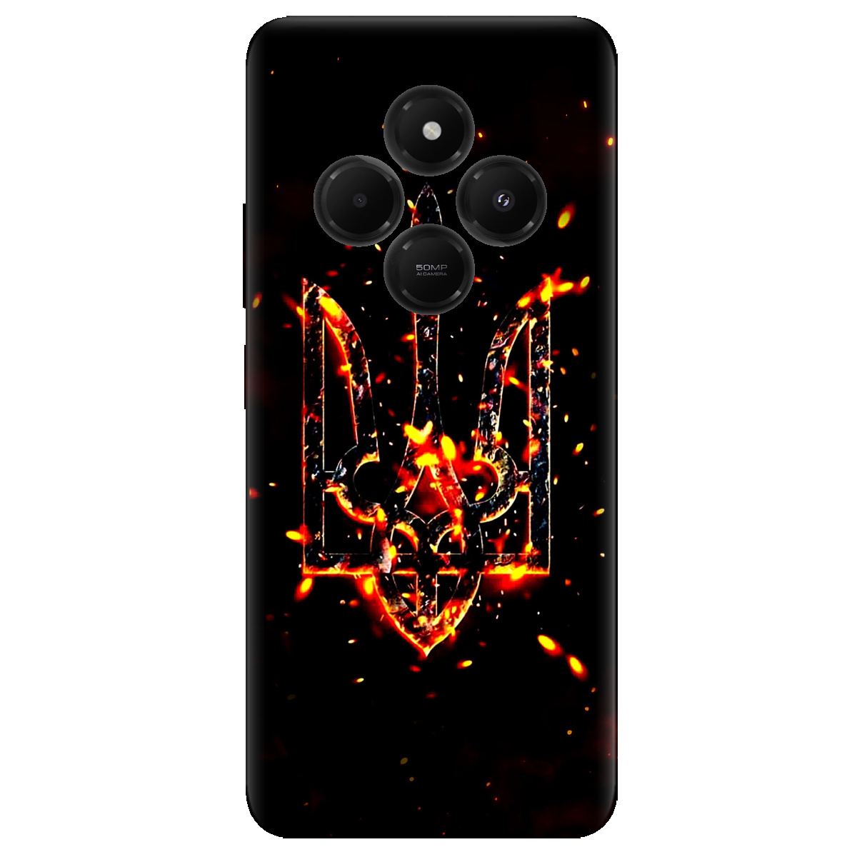 Чехол для Xiaomi Poco C75 Вогонь - фото 1 Чехол для Xiaomi Poco C75 Вогонь - фото 1 - Чехлы для телефонов