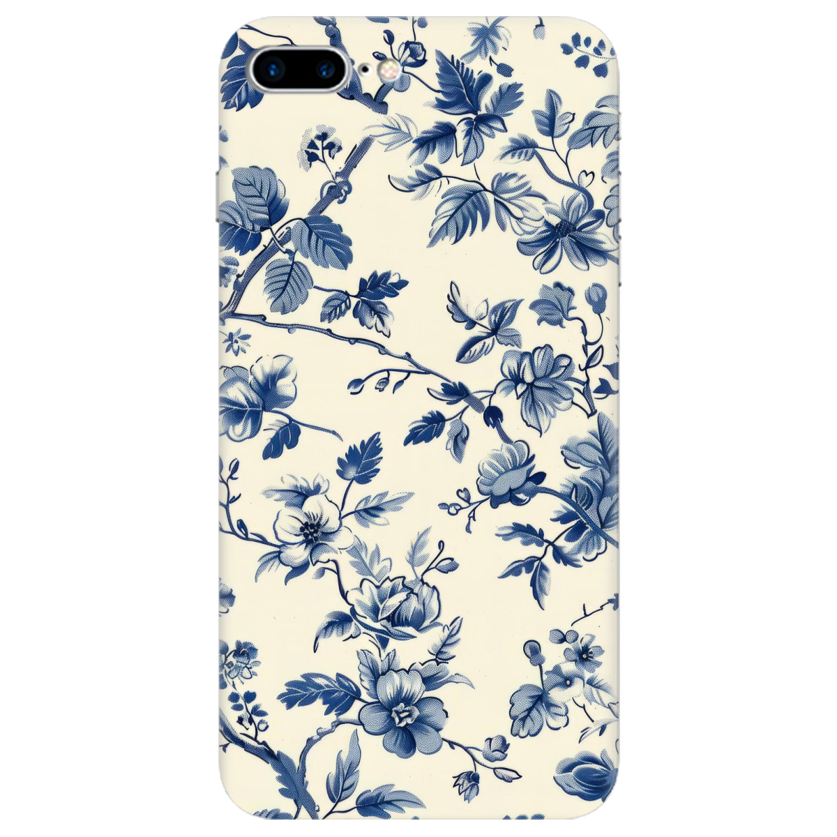 Чохол для Apple iPhone 7 Plus Blue Garden - фото 1 - Чохли для телефонів
