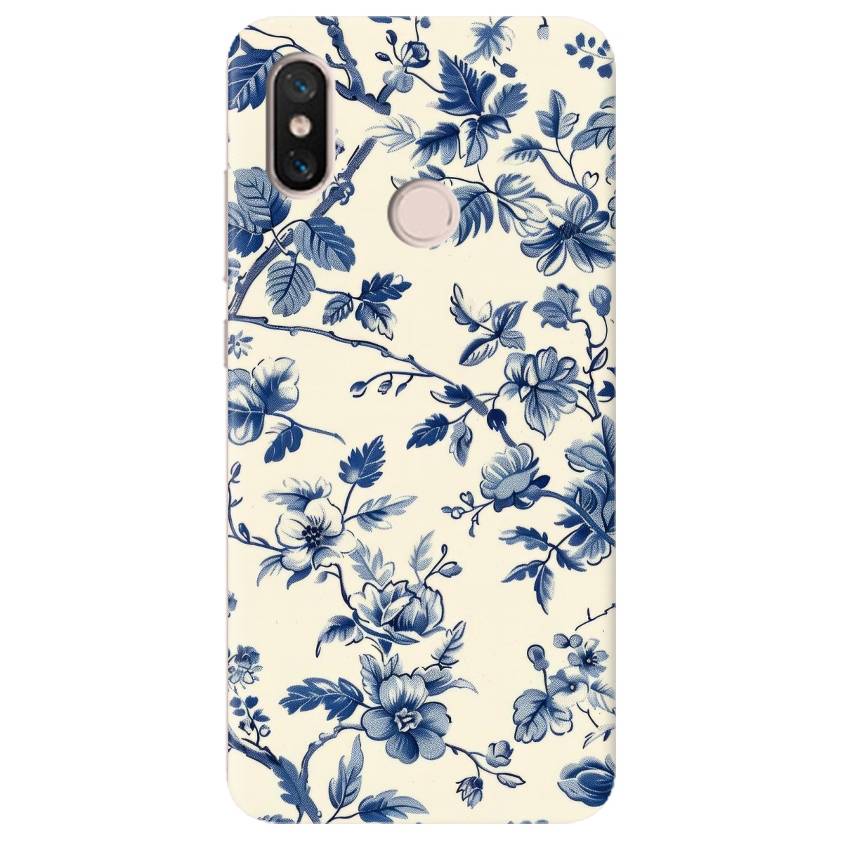 Чехол для Xiaomi Mi 8 Blue Garden - фото 1 - Чехлы для телефонов