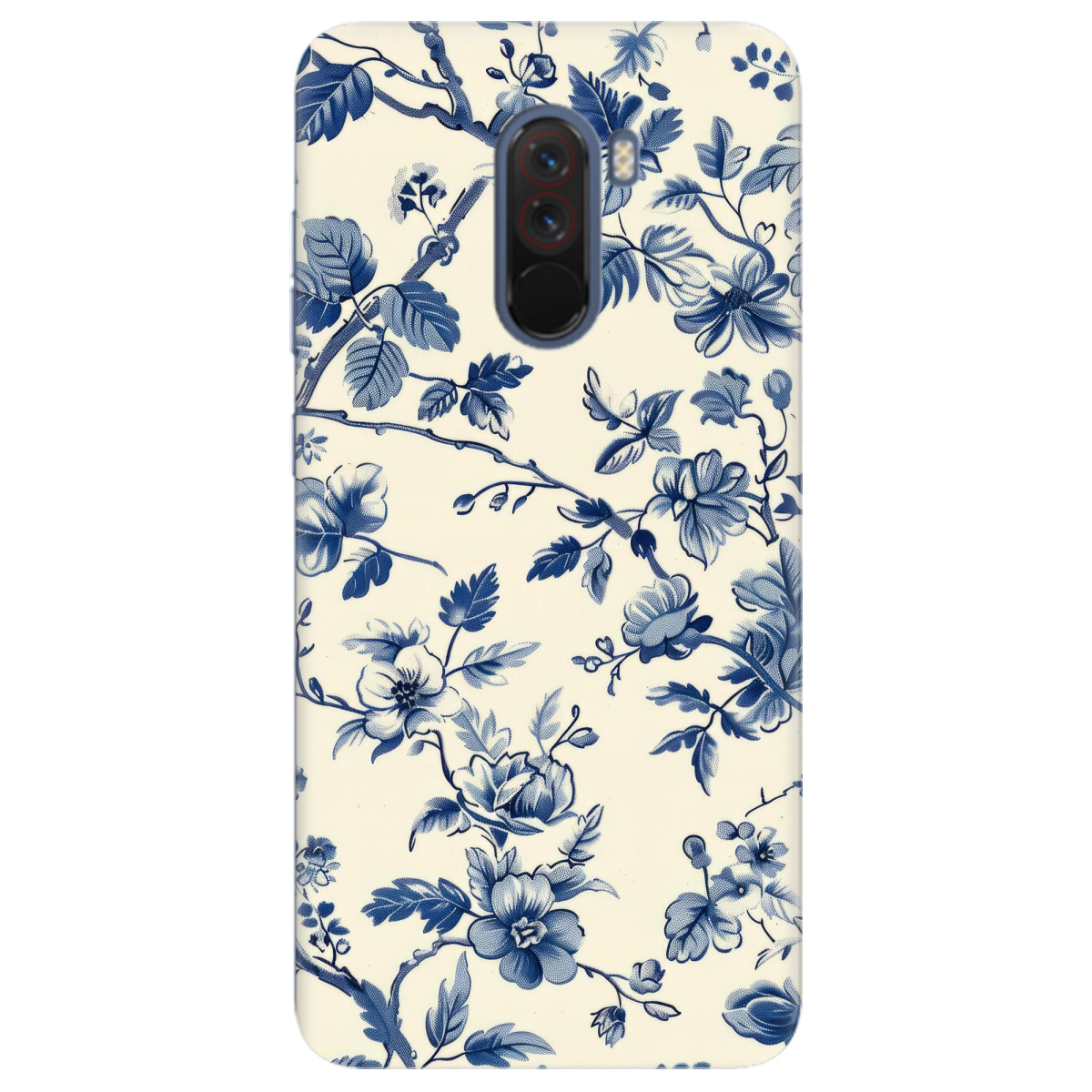 Чохол для Xiaomi Pocophone F1 Blue Garden - фото 1 Чохол для Xiaomi Pocophone F1 Blue Garden - фото 1 - Чохли для телефонів