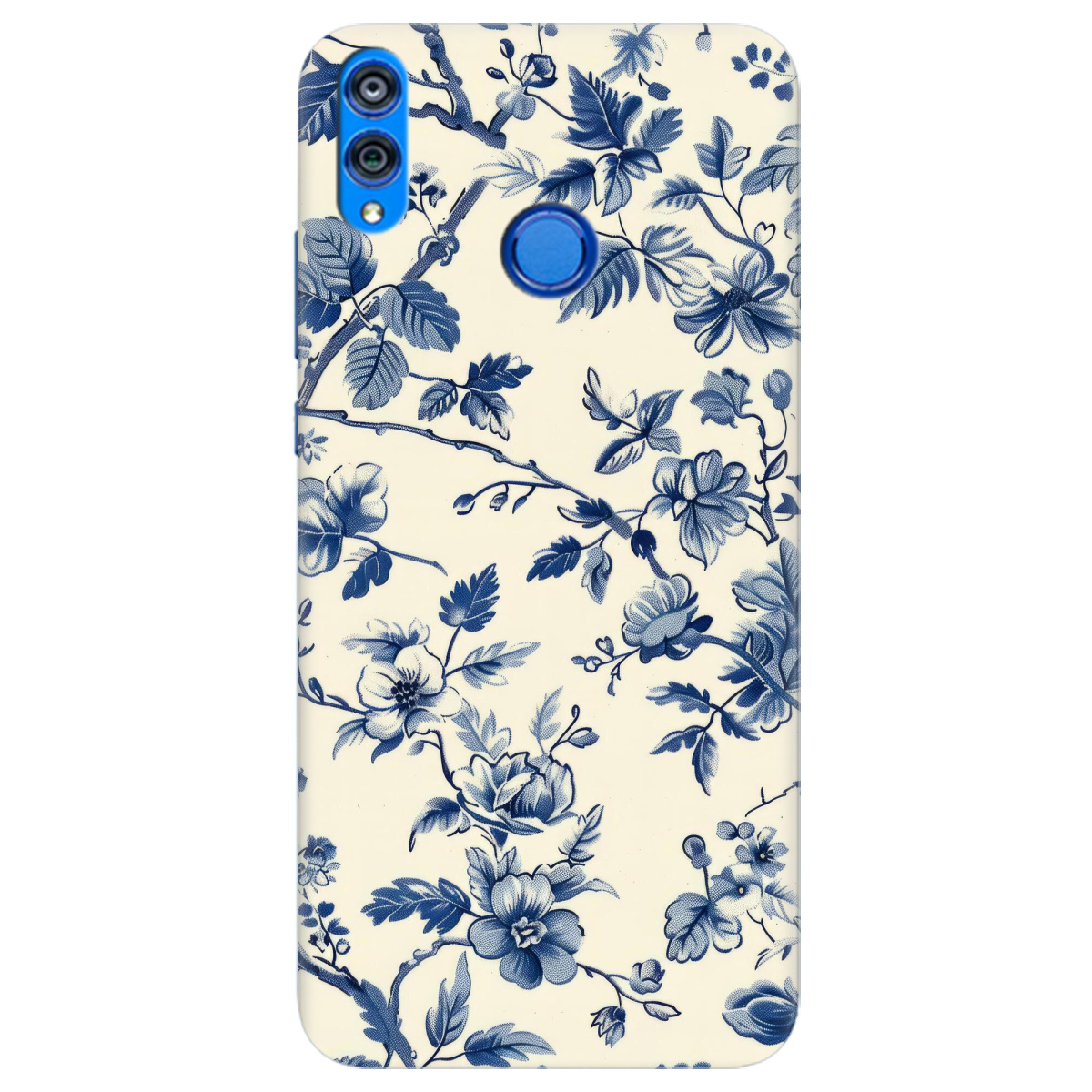 Чохол для Huawei Honor 8x Blue Garden - фото 1 Чохол для Huawei Honor 8x Blue Garden - фото 1 - Чохли для телефонів