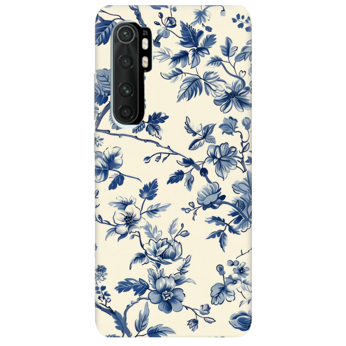 Чехол для Xiaomi Mi Note 10 Lite Blue Garden - фото 1 - Чехлы для телефонов