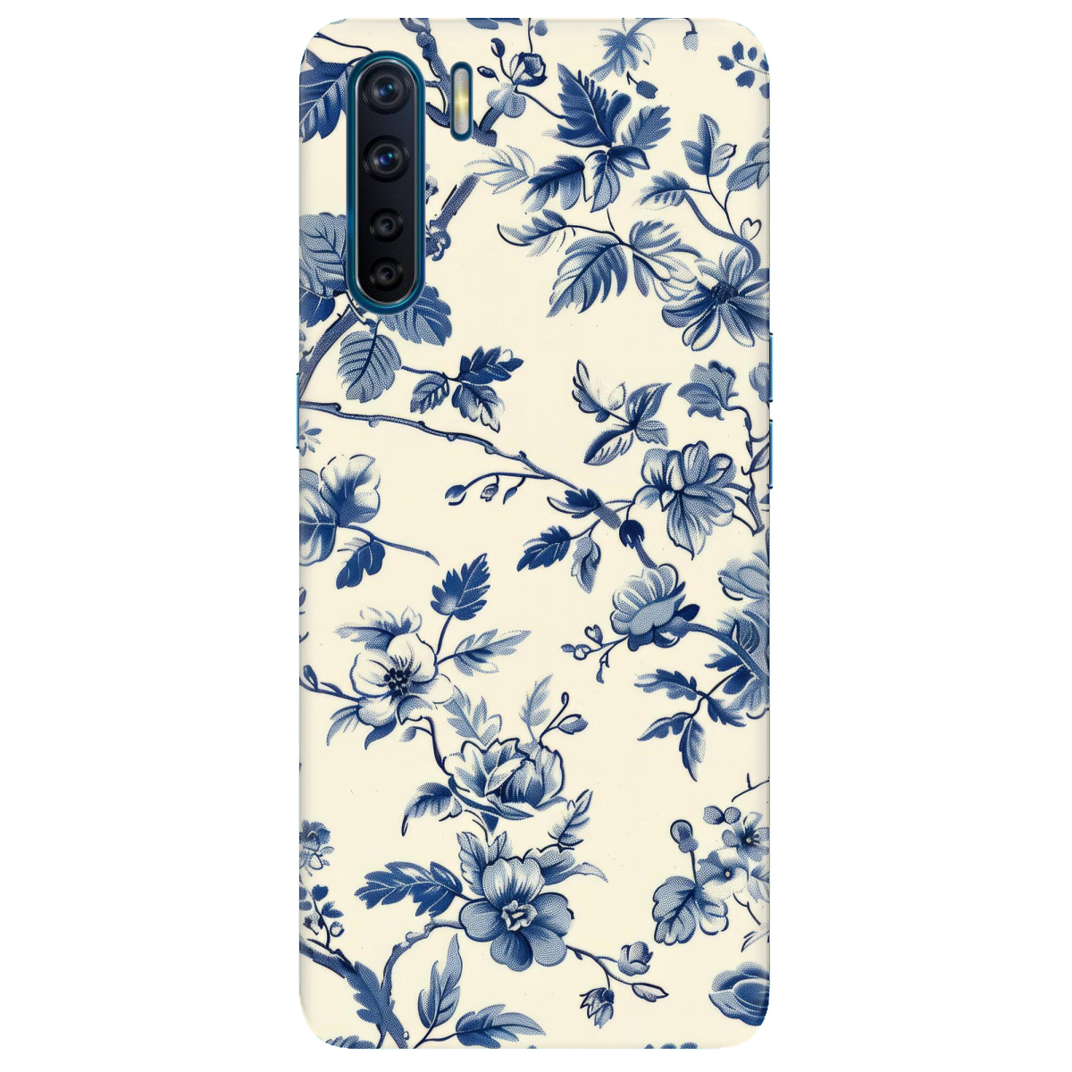 Чехол для Oppo A91 Blue Garden - фото 1 - Чехлы для телефонов