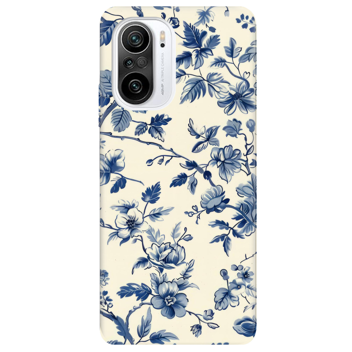 Чехол для Xiaomi Poco F3 Blue Garden - фото 1 - Чехлы для телефонов