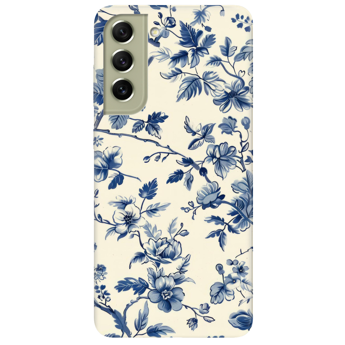 Чехол для Samsung Galaxy S21 FE Blue Garden - фото 1 - Чехлы для телефонов