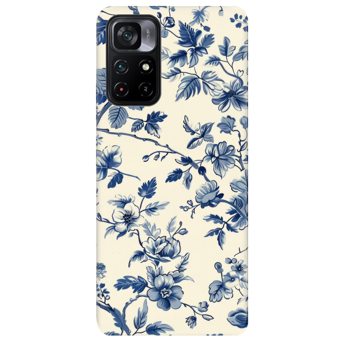 Чехол для Xiaomi Poco M4 Pro 5G Blue Garden - фото 1 - Чехлы для телефонов