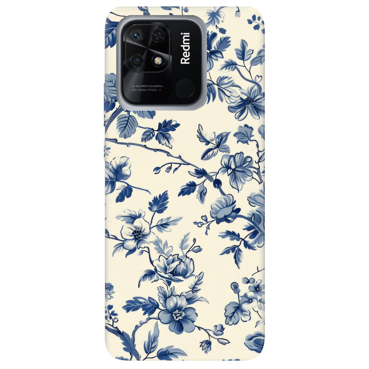 Чехол для Xiaomi Redmi 10C Blue Garden - фото 1 Чехол для Xiaomi Redmi 10C Blue Garden - фото 1 - Чехлы для телефонов