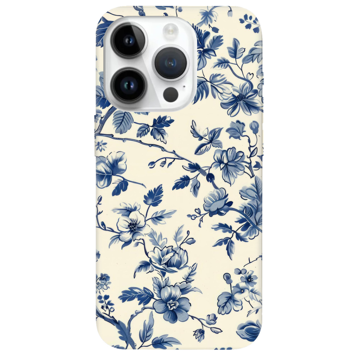 Чехол для Apple iPhone 14 Pro Max Blue Garden - фото 1 - Чехлы для телефонов