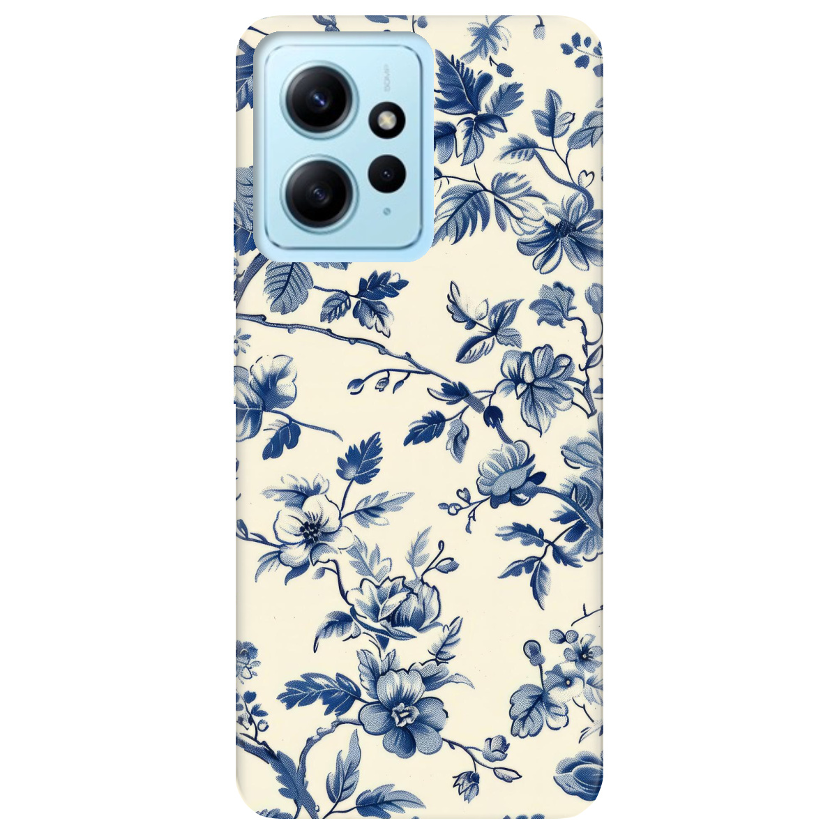 Чехол для Xiaomi Redmi Note 12 4G Blue Garden - фото 1 - Чехлы для телефонов