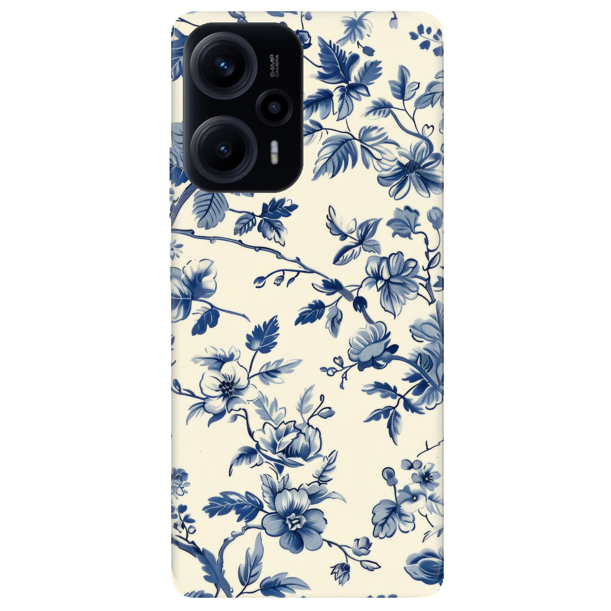 Чохол для Xiaomi Poco F5 Blue Garden - фото 1 Чохол для Xiaomi Poco F5 Blue Garden - фото 1 - Чохли для телефонів