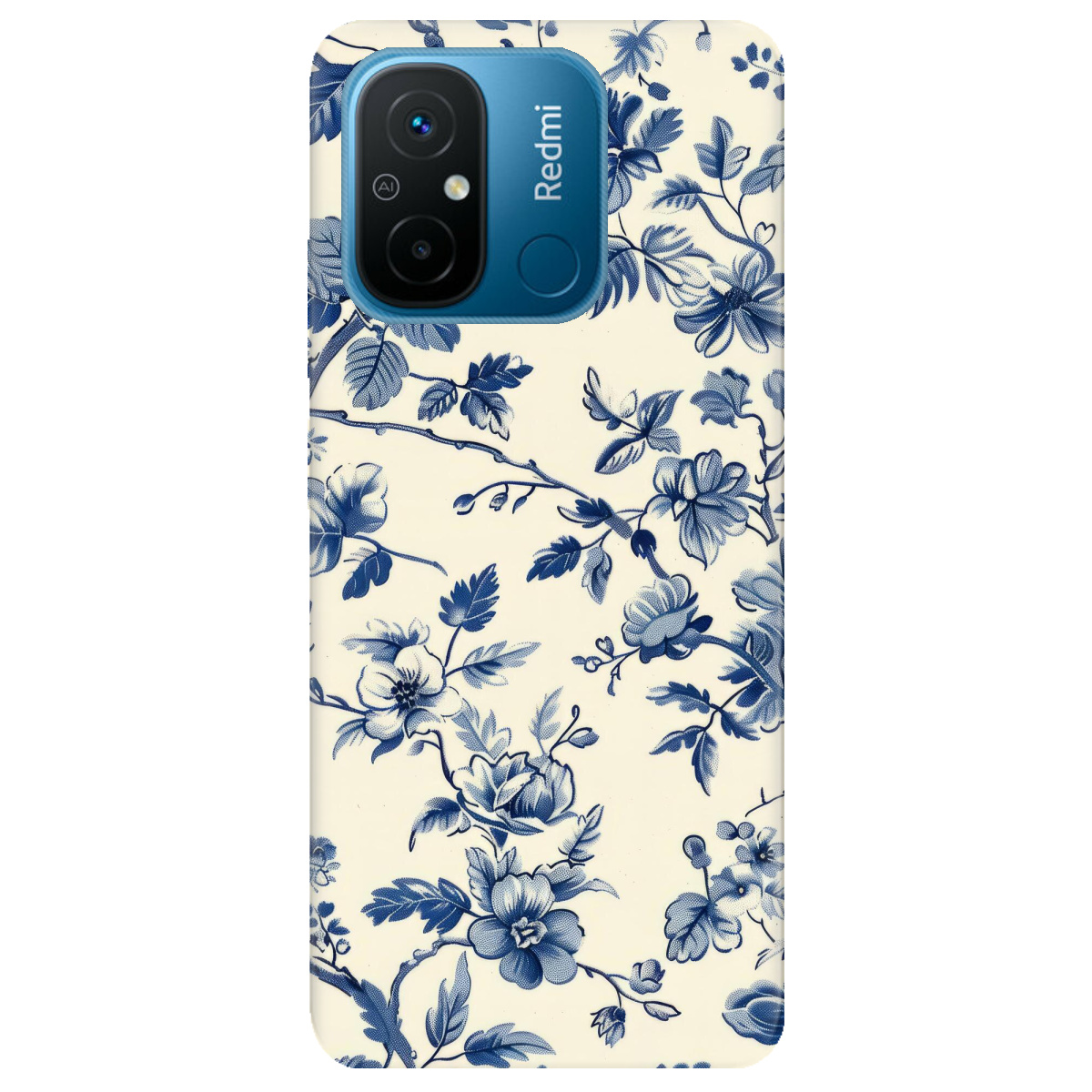 Чохол для Xiaomi Redmi 12C Blue Garden - фото 1 - Чохли для телефонів