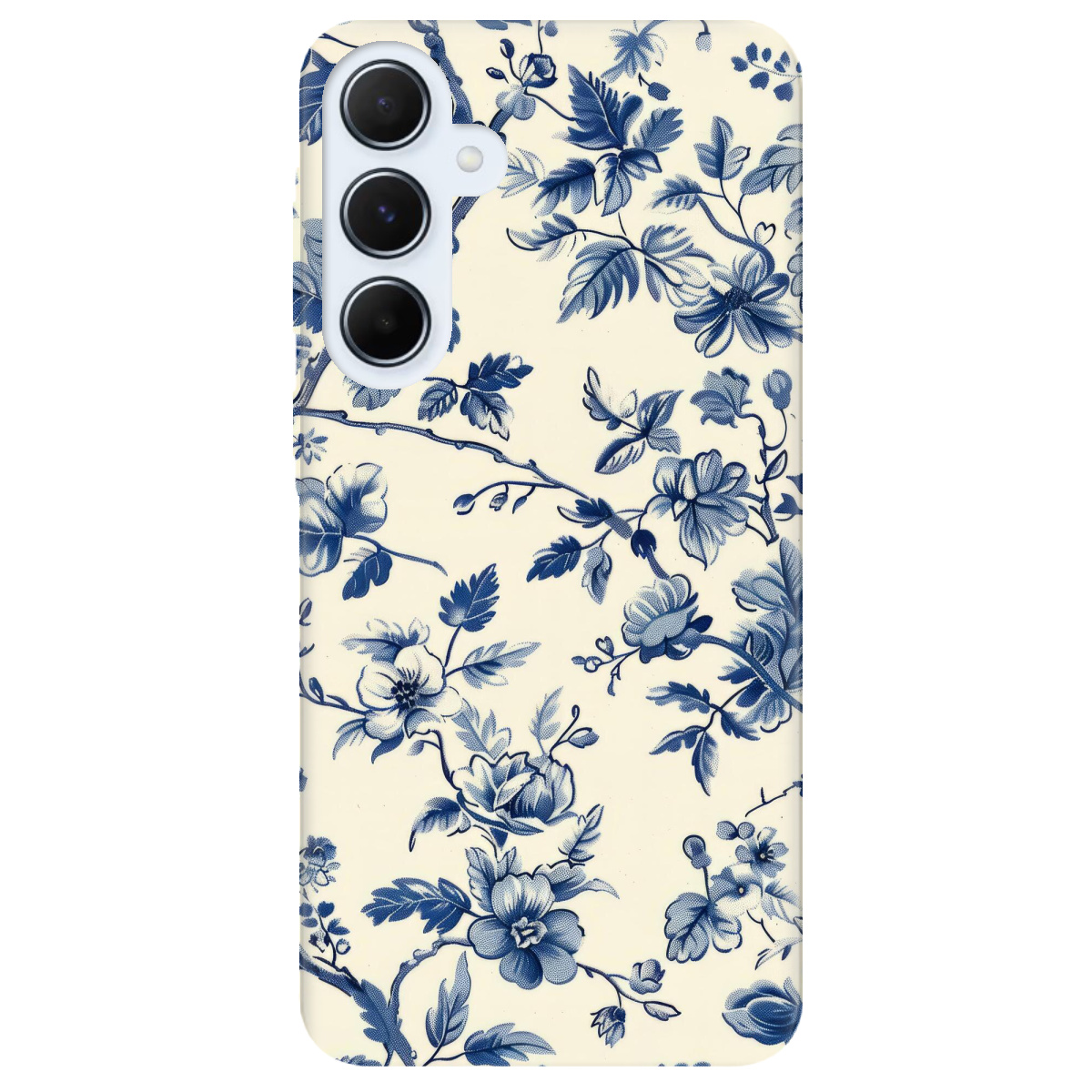 Чохол для Samsung Galaxy A55 Blue Garden - фото 1 Чохол для Samsung Galaxy A55 Blue Garden - фото 1 - Чохли для телефонів