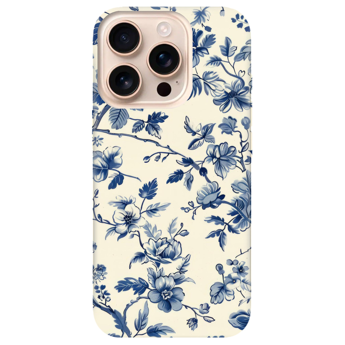 Чехол для Apple iPhone 16 Pro Blue Garden - фото 1 - Чехлы для телефонов