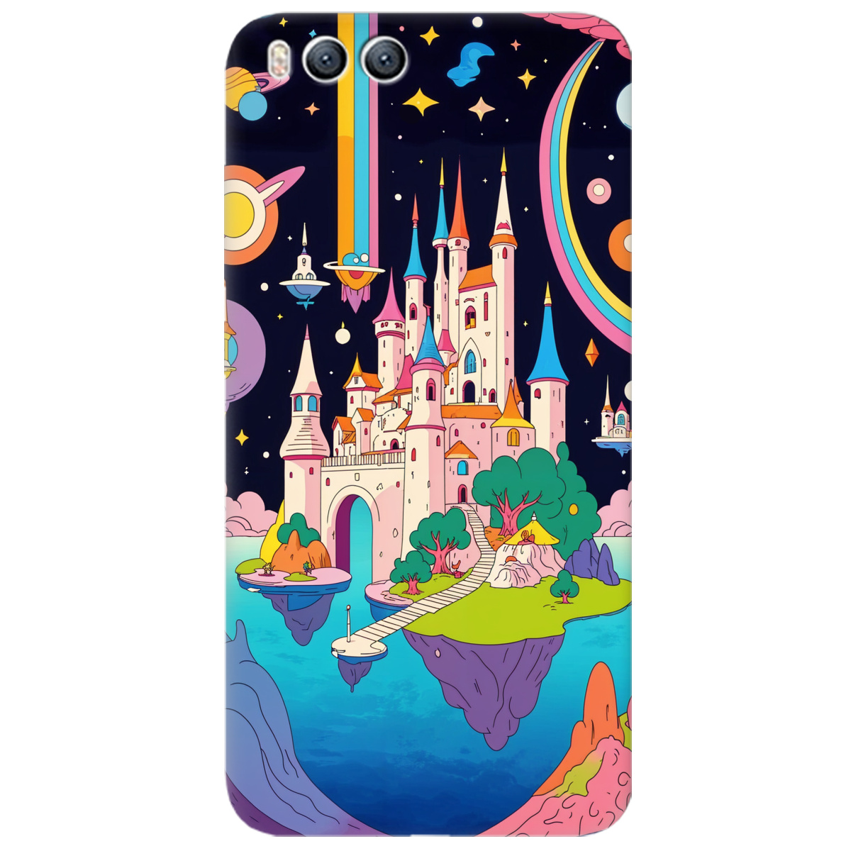 Чохол для Xiaomi Mi 6 Cosmic Fairytale - фото 1 Чохол для Xiaomi Mi 6 Cosmic Fairytale - фото 1 - Чохли для телефонів