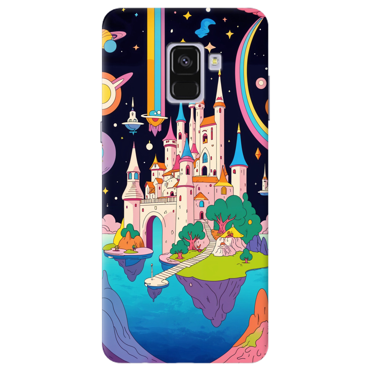 Чехол для Samsung Galaxy A8 2018 Cosmic Fairytale - фото 1 Чехол для Samsung Galaxy A8 2018 Cosmic Fairytale - фото 1 - Чехлы для телефонов