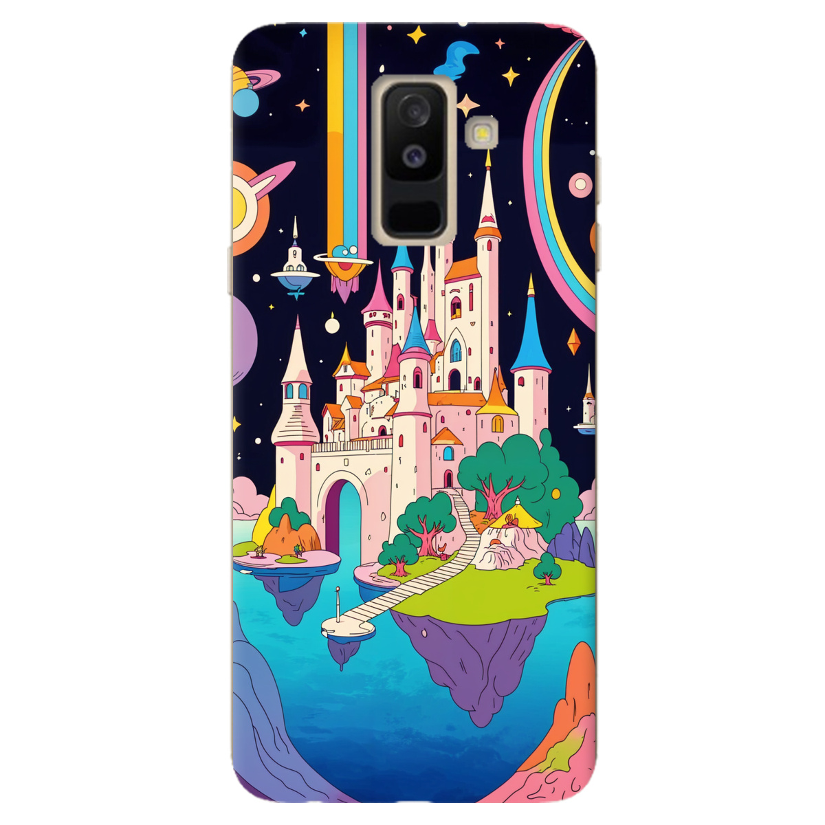 Чохол для Samsung Galaxy A6 Plus 2018 Cosmic Fairytale - фото 1 - Чохли для телефонів