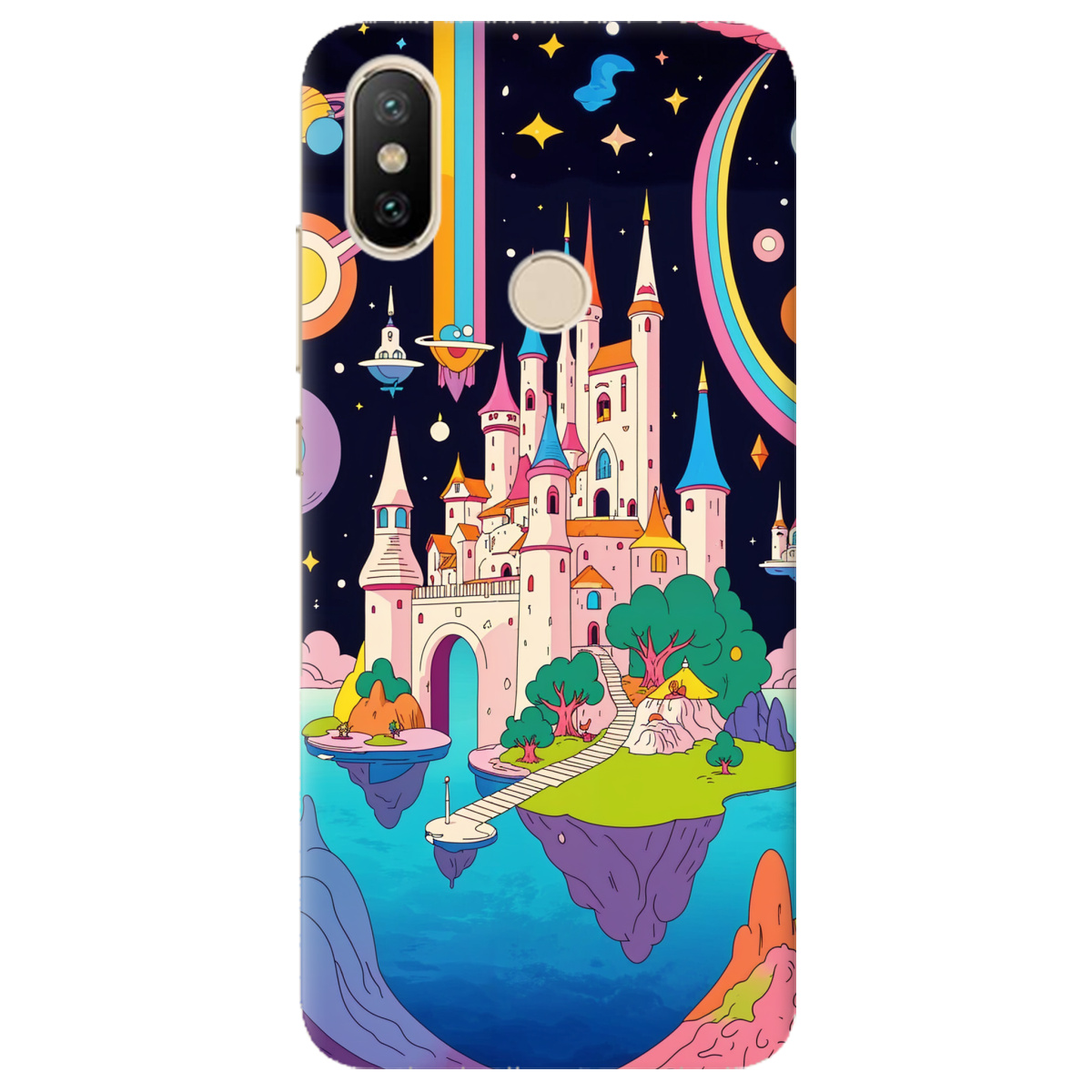 Чохол для Xiaomi Mi A2 Mi 6X Cosmic Fairytale - фото 1 Чохол для Xiaomi Mi A2 Mi 6X Cosmic Fairytale - фото 1 - Чохли для телефонів