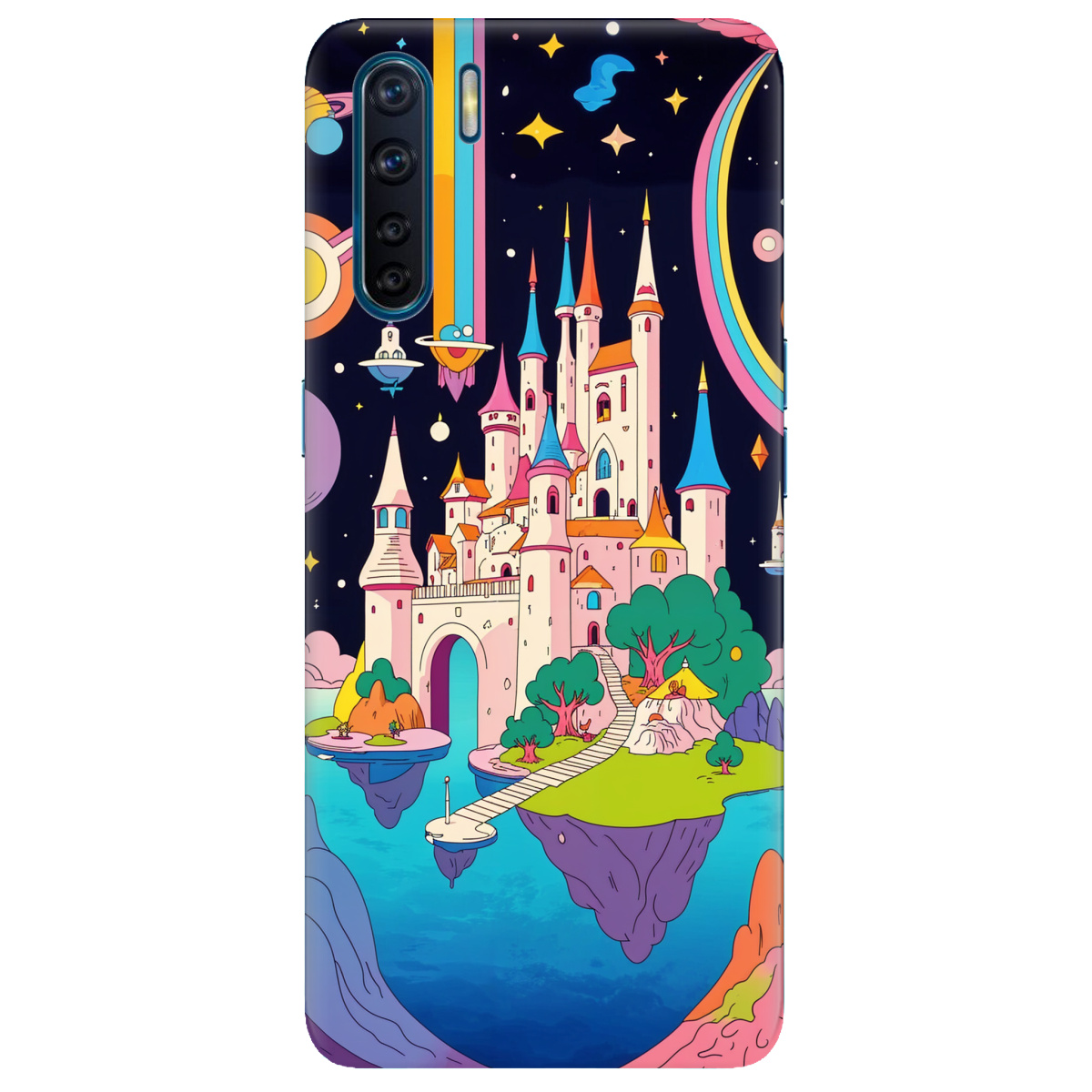 Чохол для Oppo A91 Cosmic Fairytale - фото 1 - Чохли для телефонів