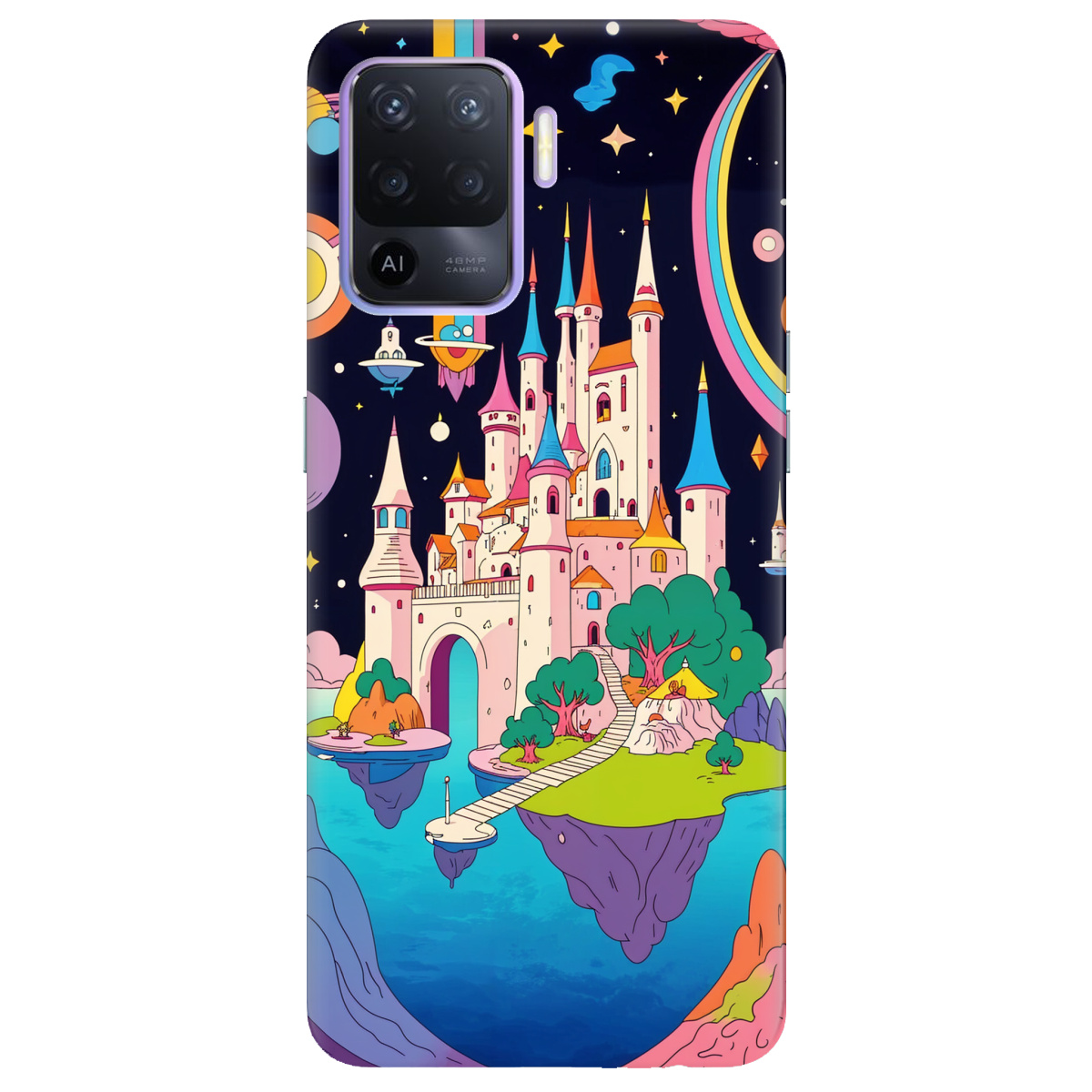 Чехол для Oppo Reno 5 Lite Cosmic Fairytale - фото 1 - Чехлы для телефонов