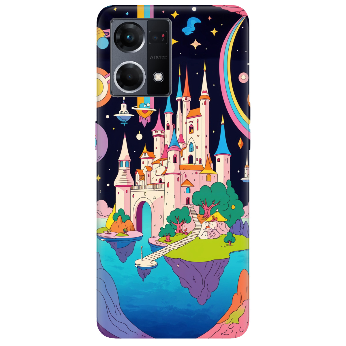 Чохол для Oppo Reno  7 4G Cosmic Fairytale - фото 1 - Чохли для телефонів