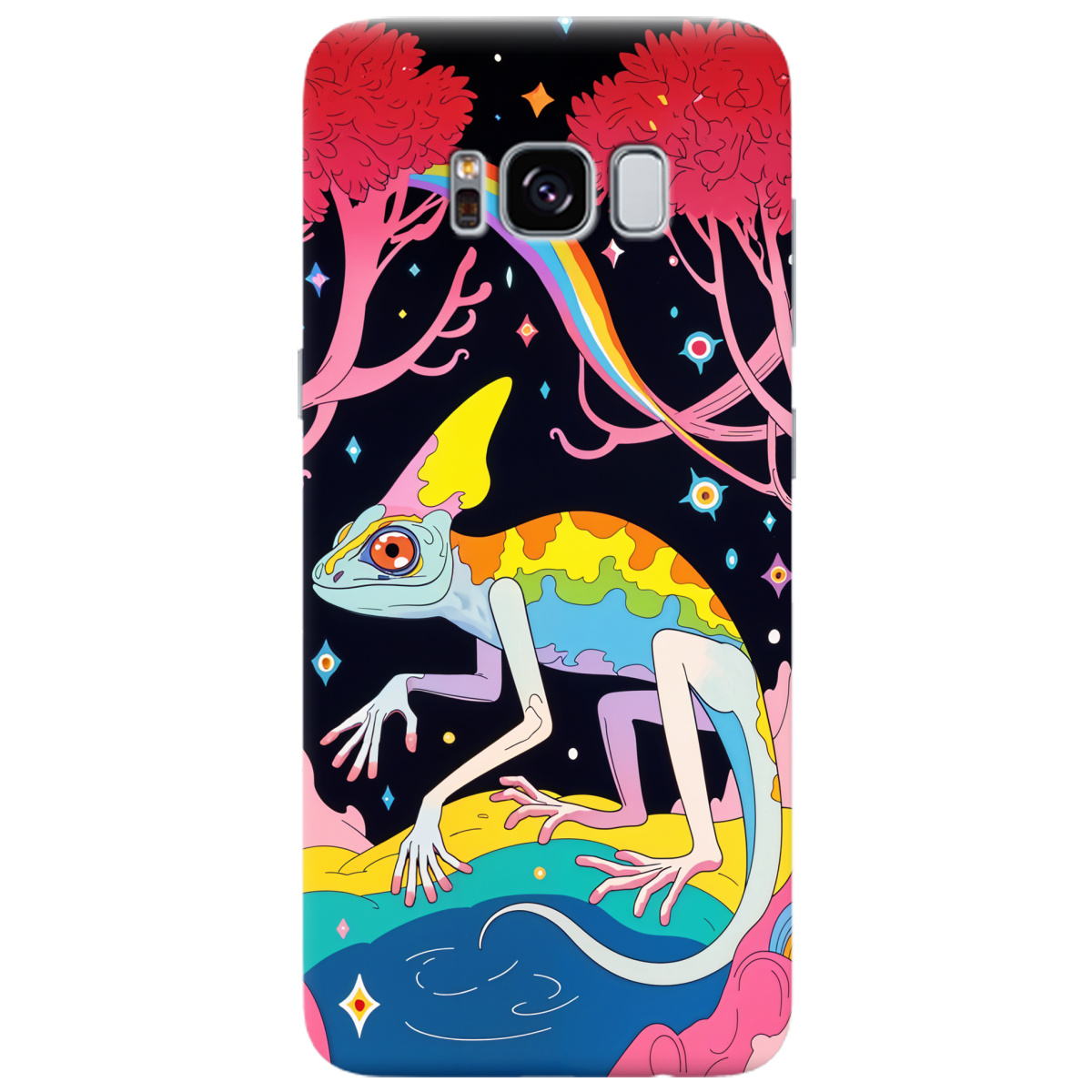 Чохол для Samsung Galaxy S8 Cosmic Chameleon - фото 1 - Чохли для телефонів