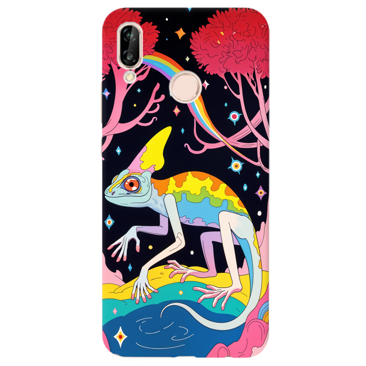 Чехол для Huawei P20 Lite Cosmic Chameleon - фото 1 - Чехлы для телефонов